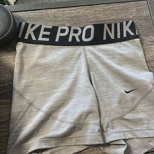 Grey nike pros